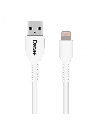 کابل USB به لایتنینگ دیتا پلاس مدل DP02 طول ۱ متر
